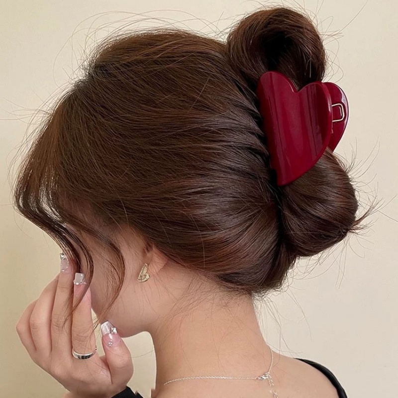 Vintage Fashion Bloggers - Винтажные красные заколки для волос в