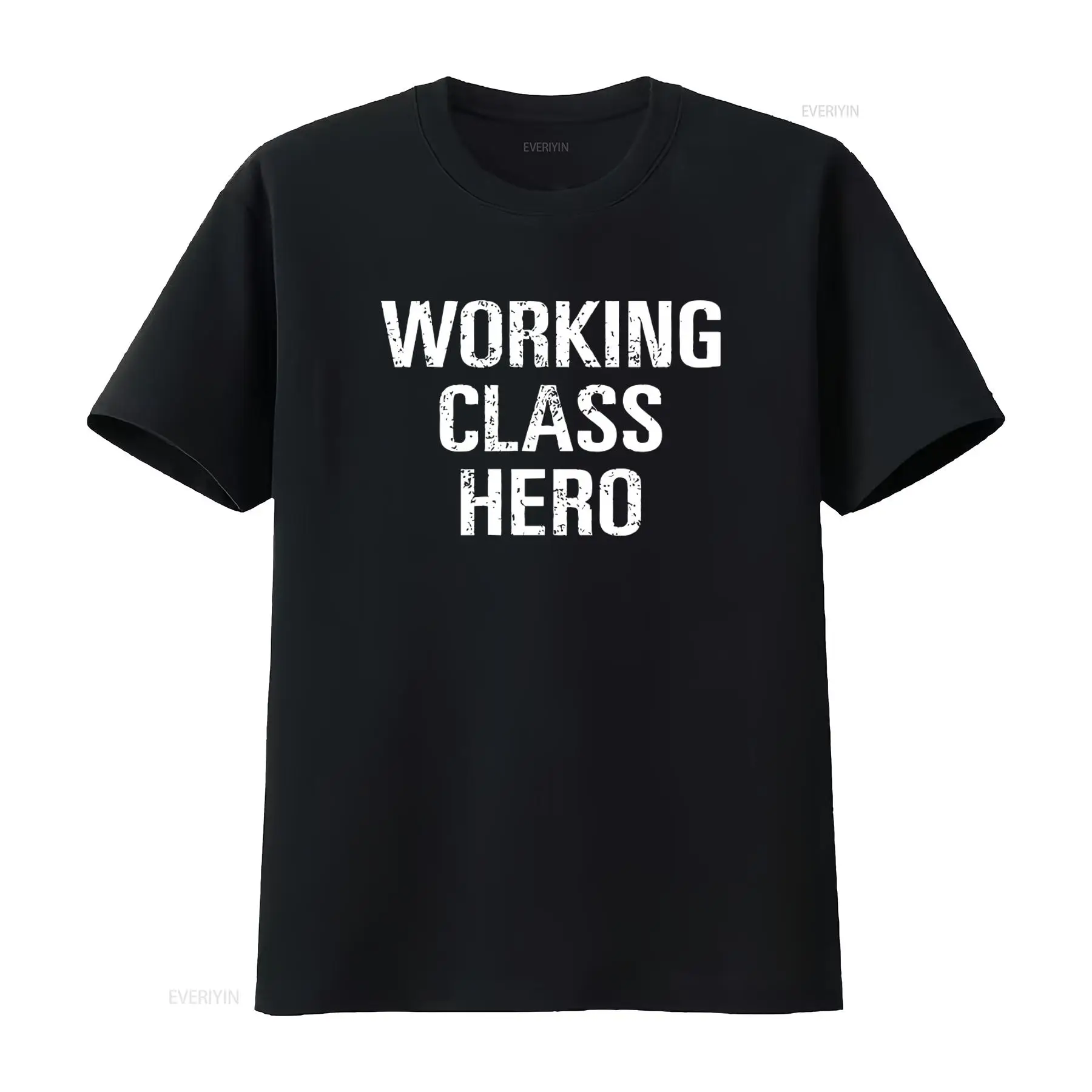 Vintage Fashion Nyc - Футболка с принтом WORKING CLASS HERO