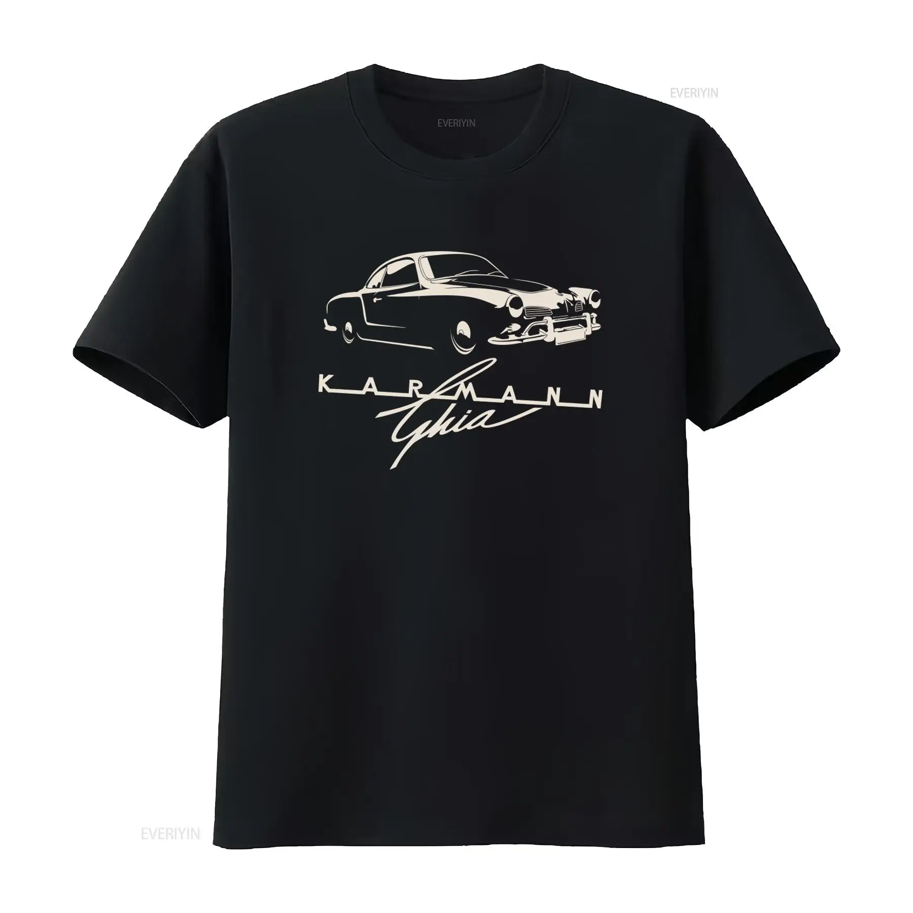 Vintage Fashion Style Men - Винтажная ретро-футболка Karmann Ghia в стиле