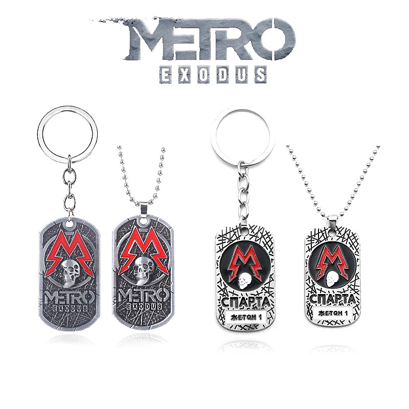 Vintage Fashion Labels - Брелок для игры Metro Exodus 2033,