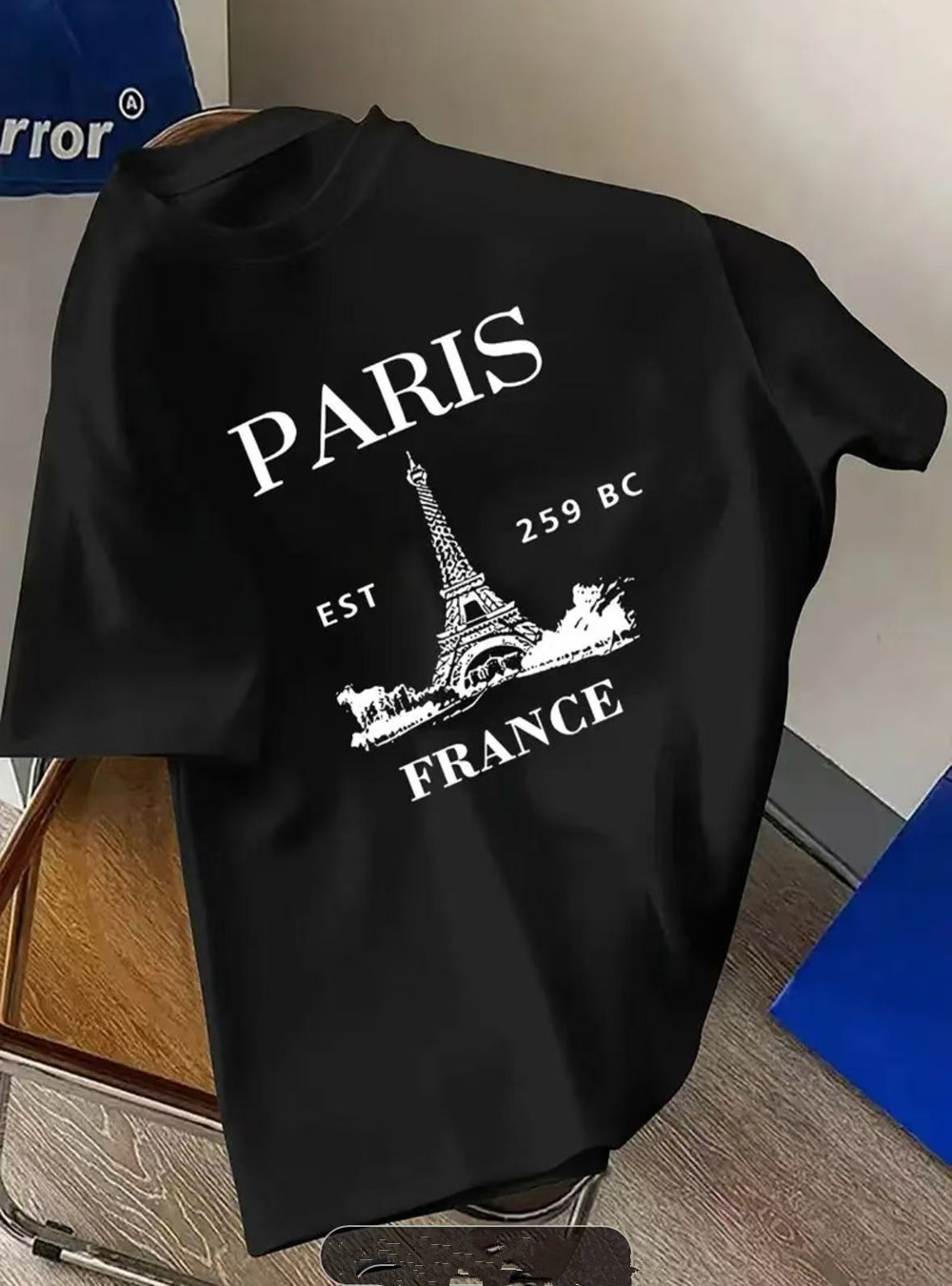 Vintage Fashion Paris - Модная винтажная новая модная мужская футболка