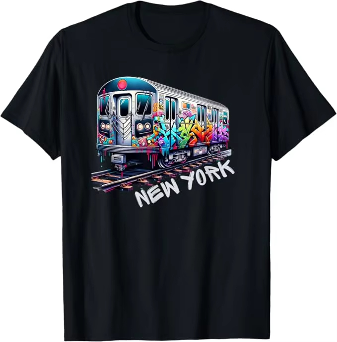 Vintage Fashion Nyc - Нью-Йоркский шлейф в стиле граффити NYC