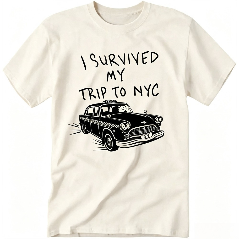 Vintage Fashion Nyc - Футболка с графическим принтом «Я выжила