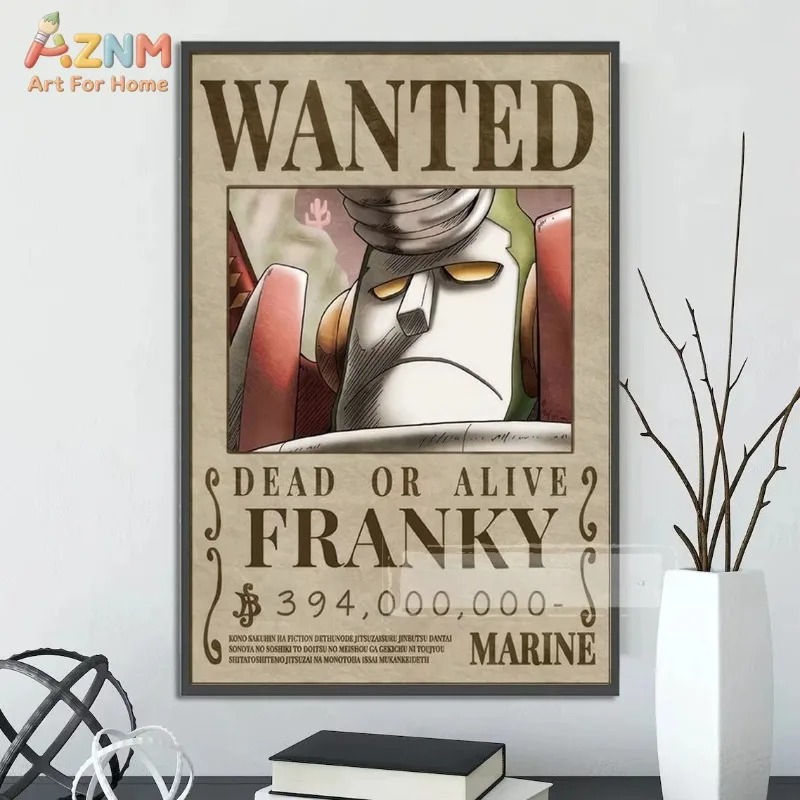 AZNM One Piece Luffy Gear 5: П – обзор и цена Vintage Fashion Wall Art