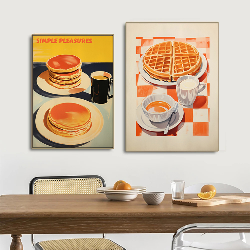 Винтажный постер с едой: яйца, – обзор и цена Vintage Fashion Wall Art