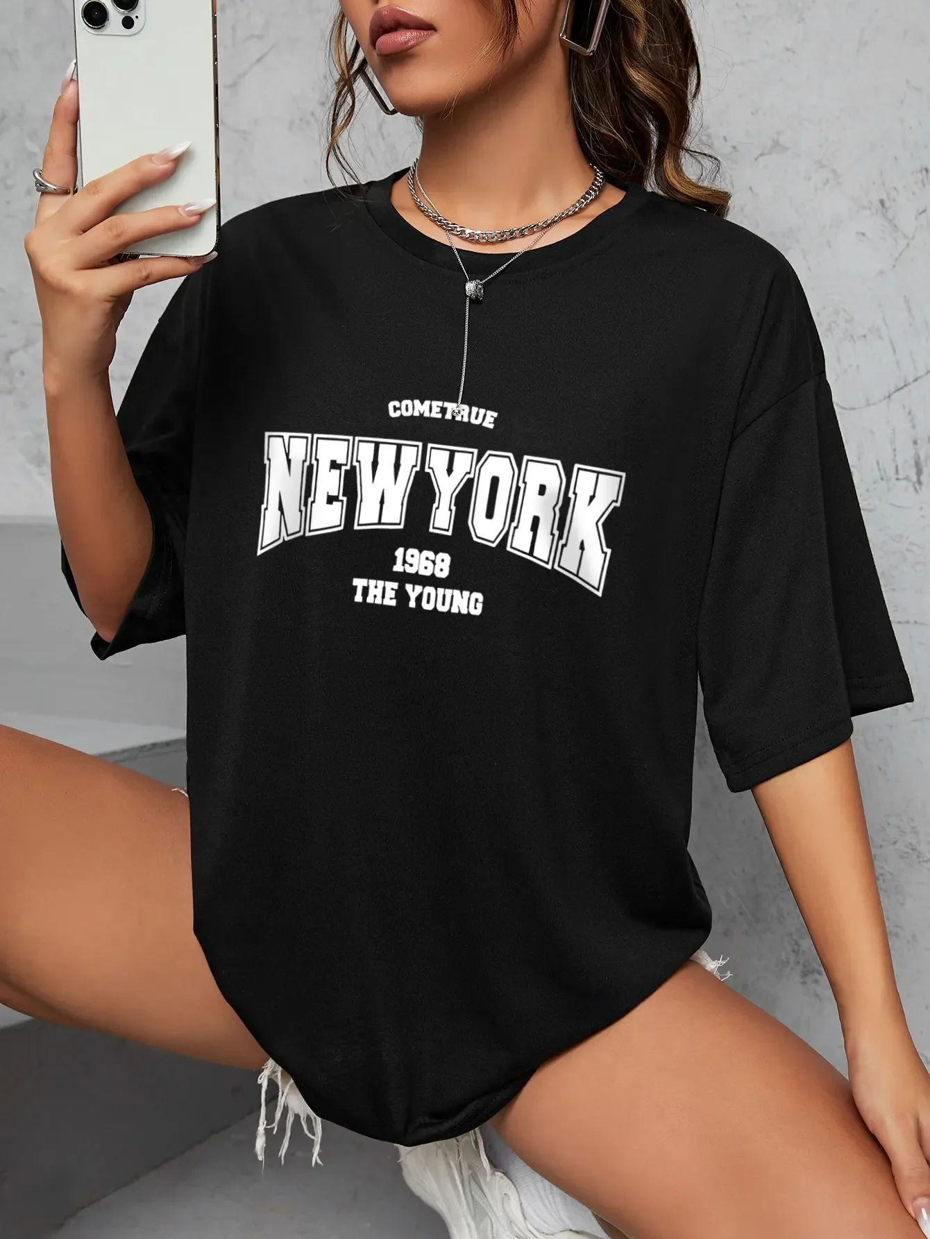 Винтажная футболка с рисунком  – обзор и цена Vintage Fashion York
