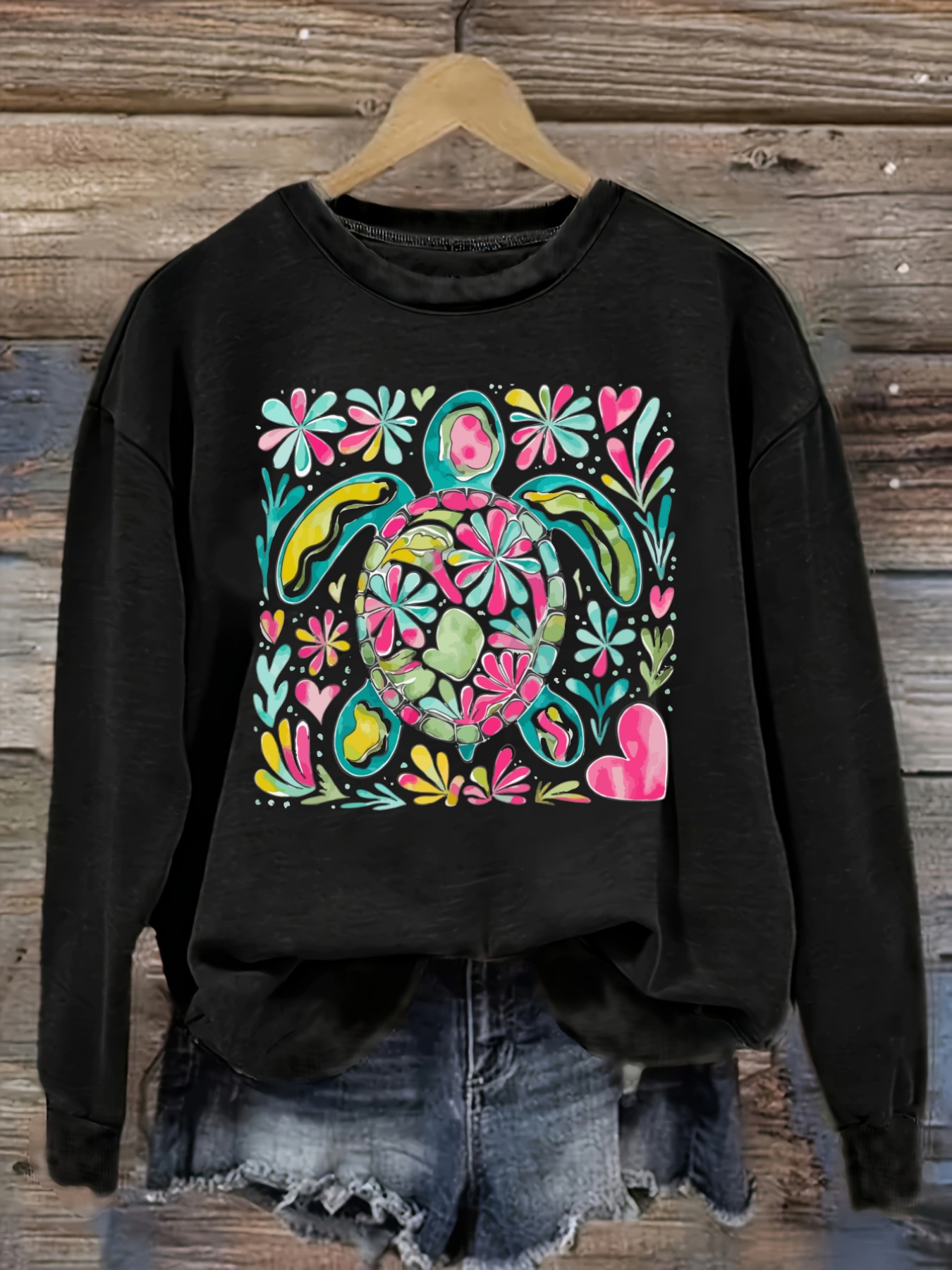Женская повседневная футболка  – обзор и цена Printed Floral Shirt