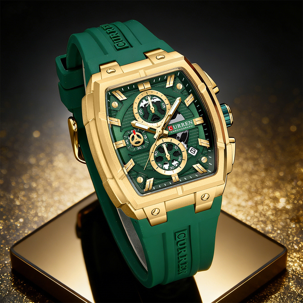 Роскошные винтажные часы CURRE – обзор и цена Vintage Fashion Watches