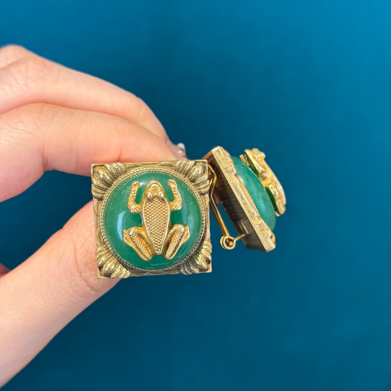 Серьги-гвоздики в форме квадра – обзор и цена Vintage Fashion Jewelry Brands
