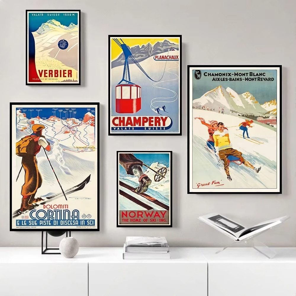 Винтажный постер с изображение – обзор и цена Vintage Fashion Wall Art