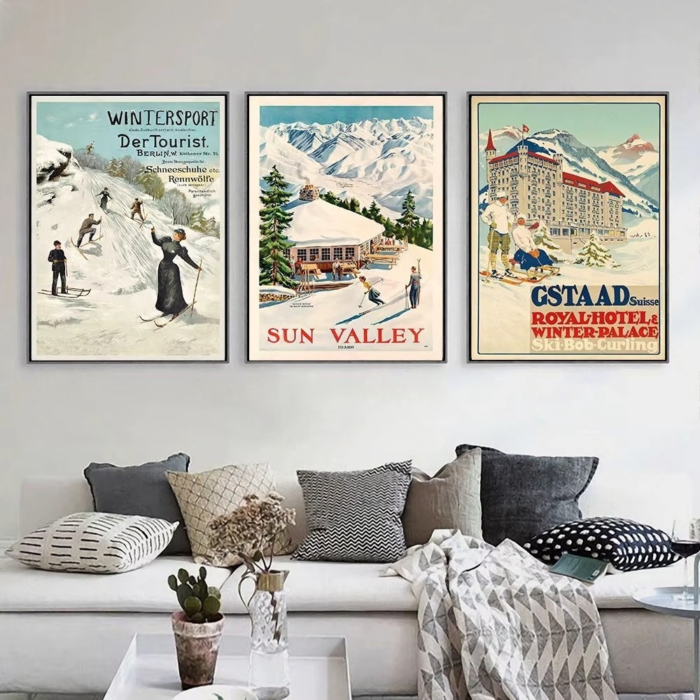 Винтажный постер с изображение – обзор и цена Vintage Fashion Wall Art
