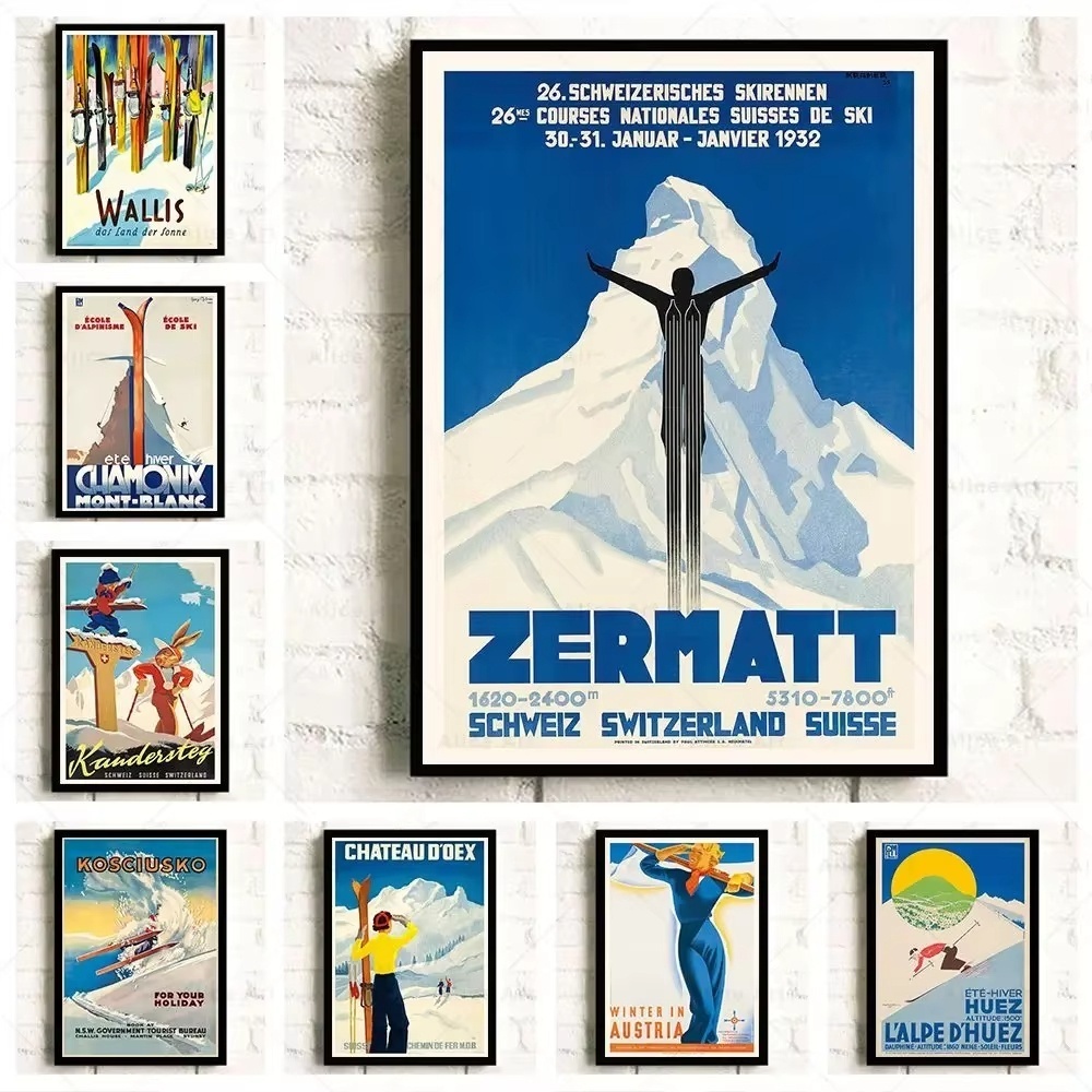 Винтажный постер с изображение – обзор и цена Vintage Fashion Wall Art
