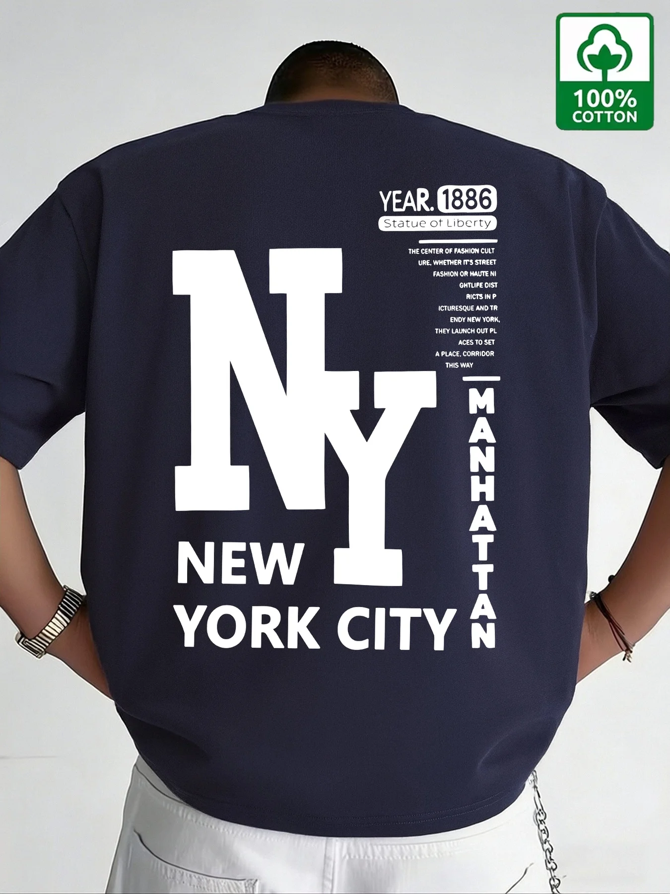 Мужская футболка NYC из хлопка – обзор и цена Vintage Fashion Nyc