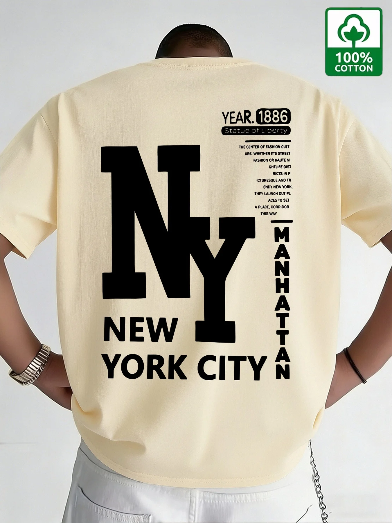 Мужская футболка NYC из хлопка – обзор и цена Vintage Fashion Nyc