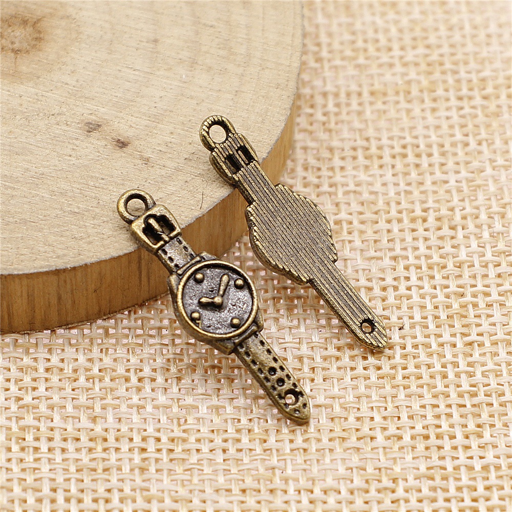 10 шт. 30x9 мм, 2 цвета: антич – обзор и цена Vintage Fashion Watches