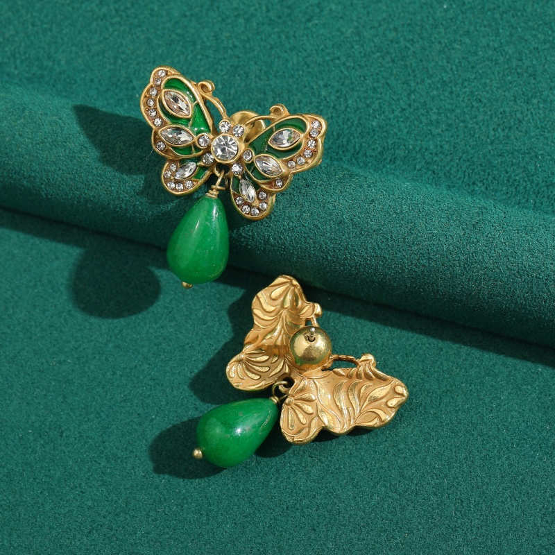 Винтажные зеленые эмалевые сер – обзор и цена Vintage Fashion Jewelry Brands