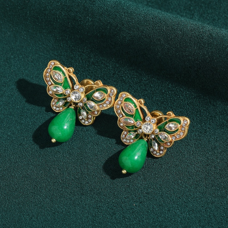 Винтажные зеленые эмалевые сер – обзор и цена Vintage Fashion Jewelry Brands