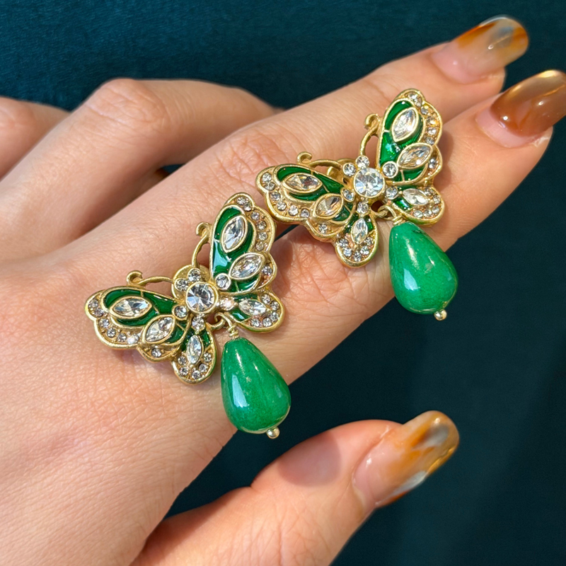 Винтажные зеленые эмалевые сер – обзор и цена Vintage Fashion Jewelry Brands