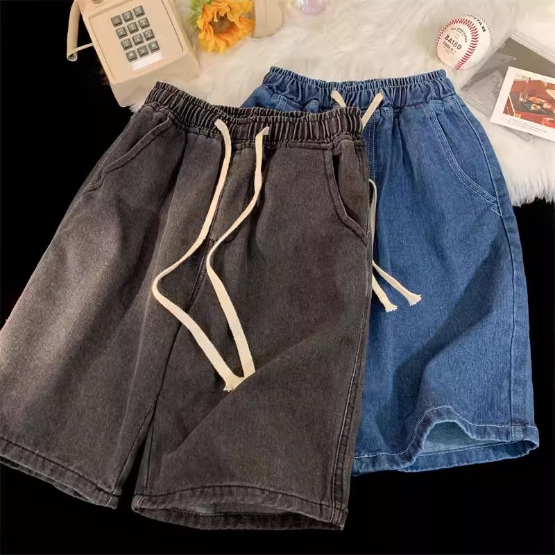 Новые мужские джинсовые шорты  – обзор и цена Vintage Fashion Style Men