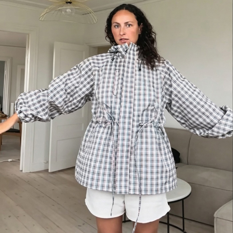 Винтажная куртка-худи в клетку – обзор и цена Vintage Fashion Retro Outfit