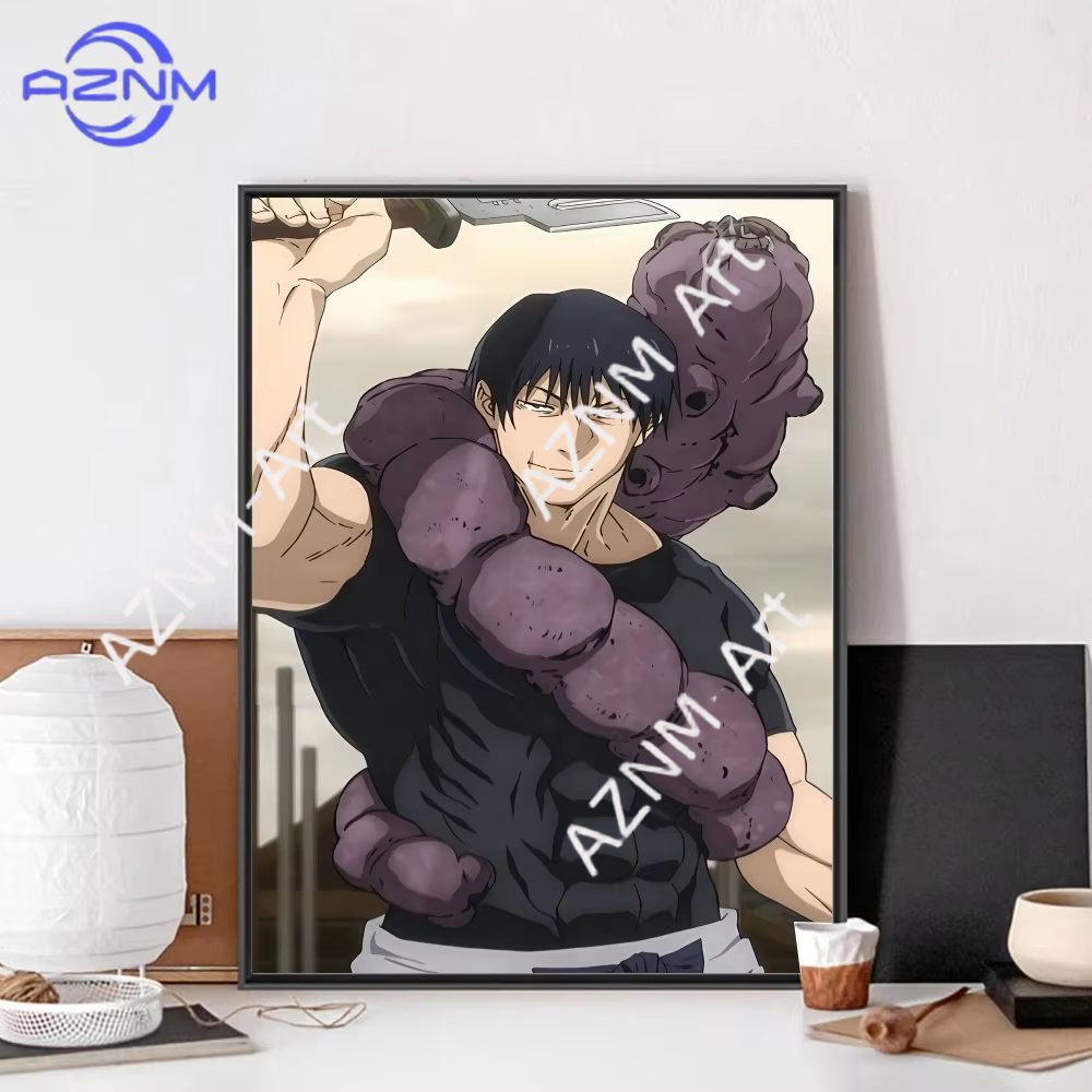 1 шт., постер Jujutsu Kaisen F – обзор и цена Vintage Fashion Wall Art