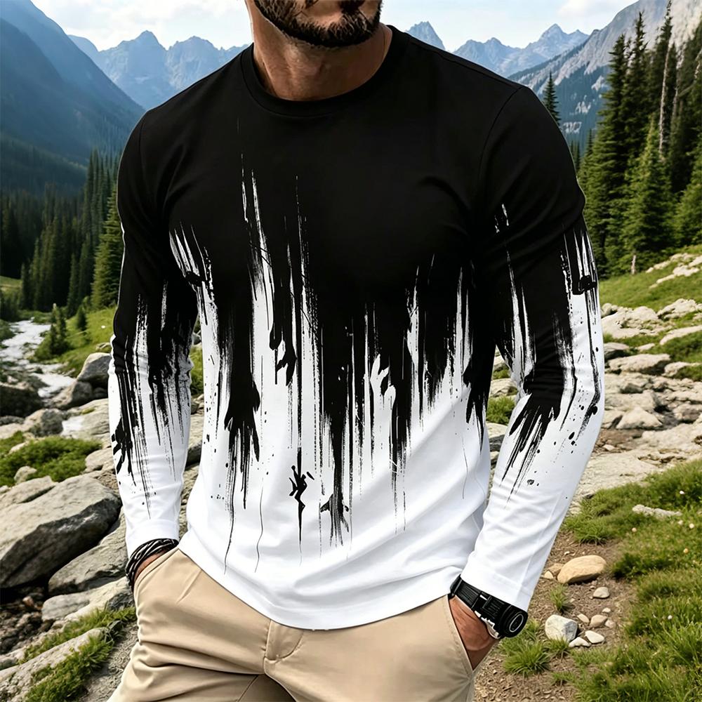 Мужская футболка с длинным рук – обзор и цена Vintage Fashion T Shirts